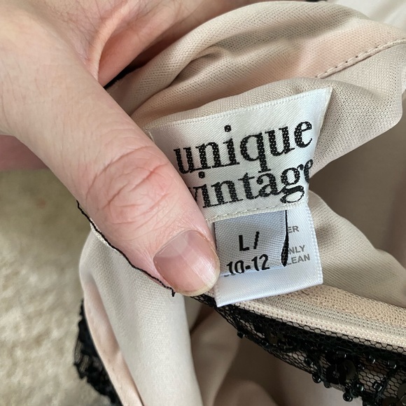 Unique Vintage Art Deco Flapper Dress - Picture 4 of 4